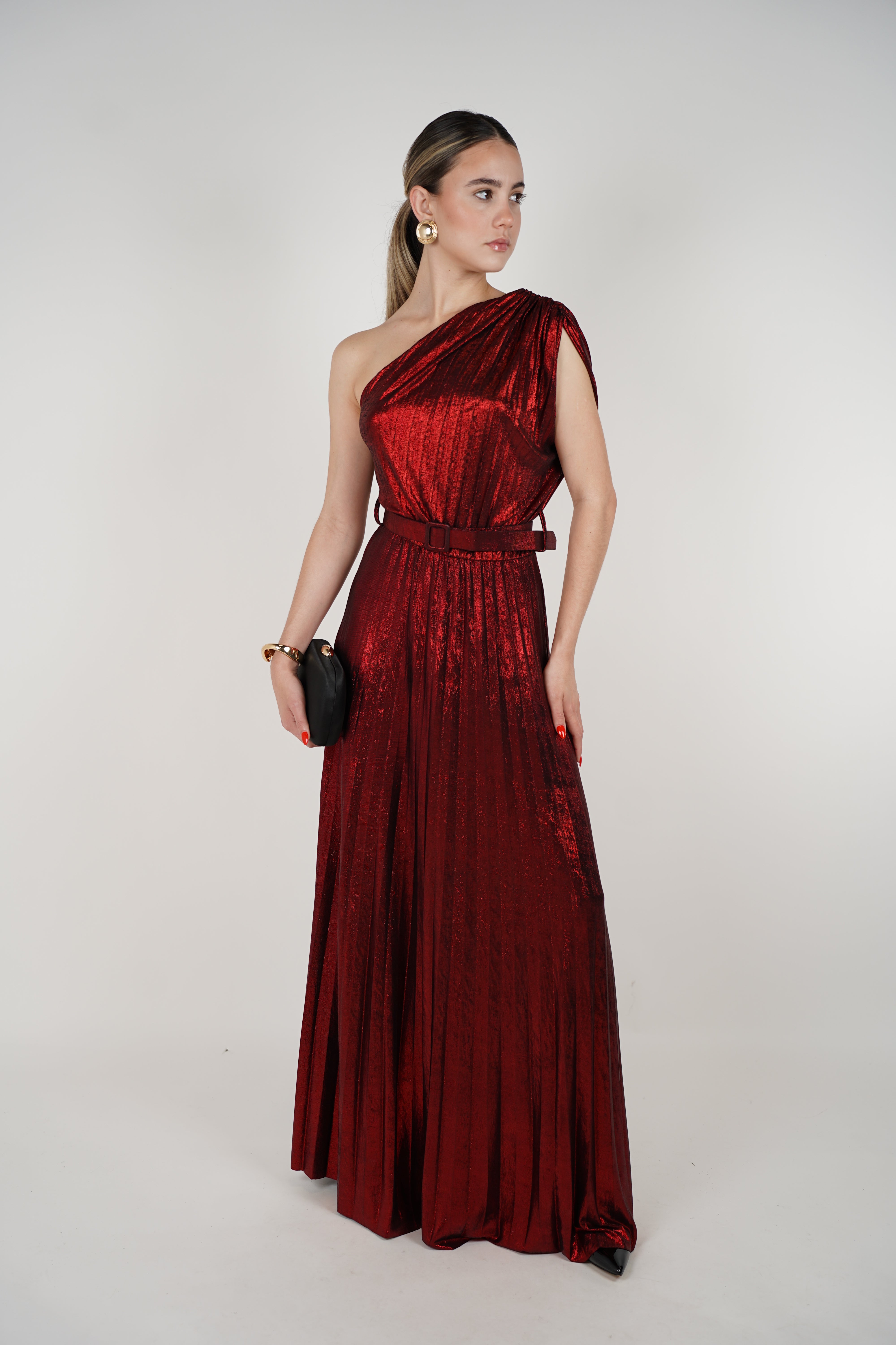 Vestido laminado Mavis